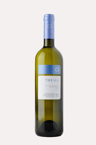 Θέμα Λευκό 2023 <br> <span> ΑΣΥΡΤΙΚΟ & SAUVIGNON BLANC </span>