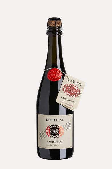Rinaldini Lambrusco Vecchio Moro NV <br> <span> LAMBRUSCO GRASPAROSSA, ANCELLOTTA & MARXEMINO </span>