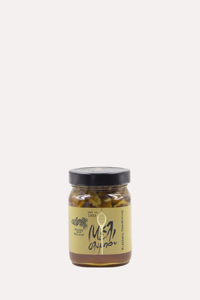 Μέλι Ολύμπου <br> με καρύδια <br> <span> 480gr </span>