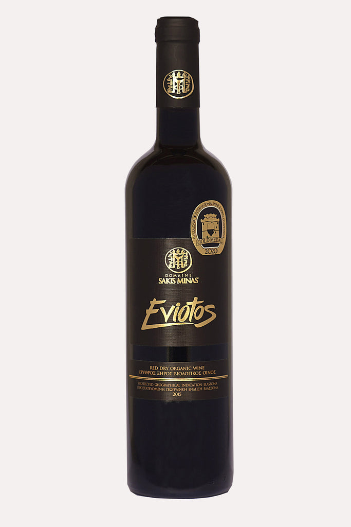 Ευβίοτος 2015 <br> <span> CABERNET SAUVIGNON & MERLOT</span>