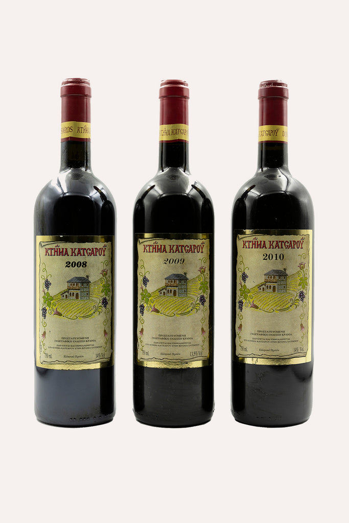 Κτήμα Κατσαρού 2008-2010 <br> <span> CABERNET SAUVIGNON & MERLOT </span>