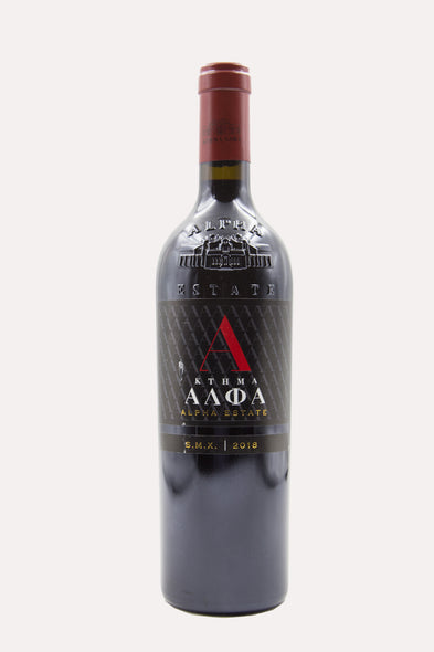 Κτήμα Άλφα 2021/2019/2018/2017 <br> <span> SYRAH, MERLOT & ΞΙΝΟΜΑΥΡΟ </span>