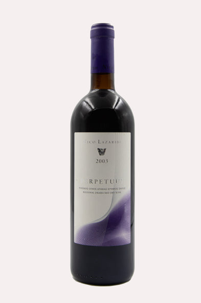 Perpetuus 2003 <br> <span> CABERNET FRANC & ΜΑΥΡΟΥΔΙ </span>