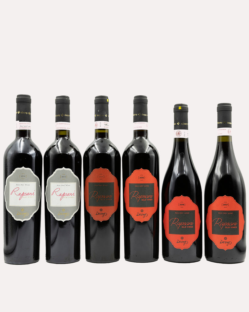 Ραψάνη Old Vines 2014-2019 <br> <span> κάθετη 6 ετών </span>