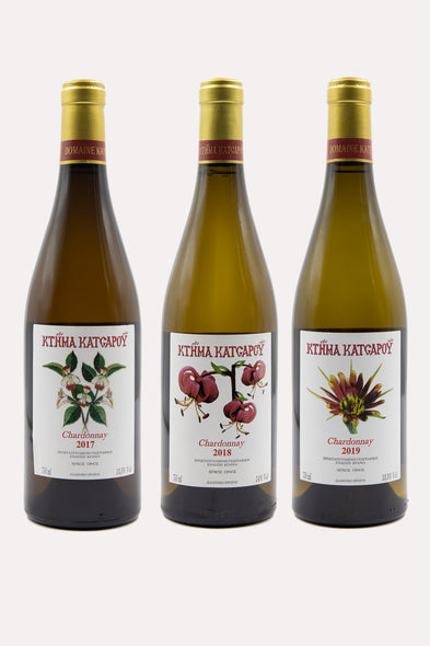 Chardonnay 2016-2018 <br> <span> κάθετη 3 ετών </span>