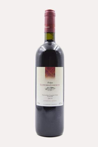 Κτήμα Γεροβασιλείου Ερυθρός 2019 <br> <span> SYRAH, MERLOT & ΛΗΜΝΙΟ </span>