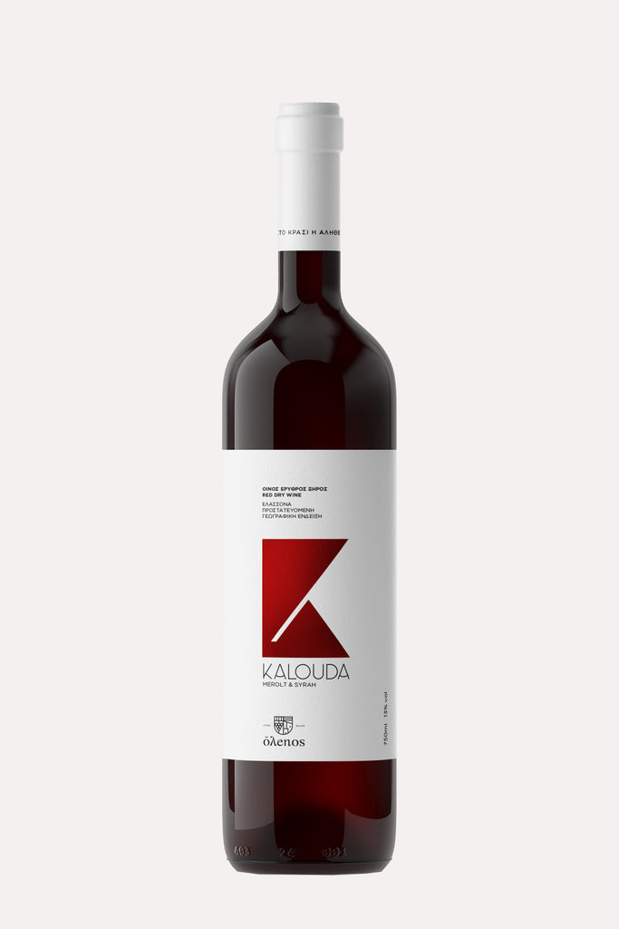 Καλούδα Ερυθρό 2018 <br> <span> MERLOT & SYRAH </span>