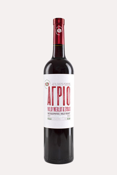 Άγριο/Wild 2020 <br> <span> MERLOT & SYRAH </span>