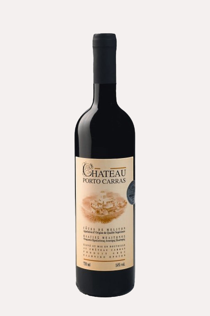 Chateau Carras 2012/2009/2008/2007/2006/2004/2001/1993 <br> <span> CABERNET SAUVIGNON, CABERNET FRANC & ΛΗΜΝΙΟ </span>