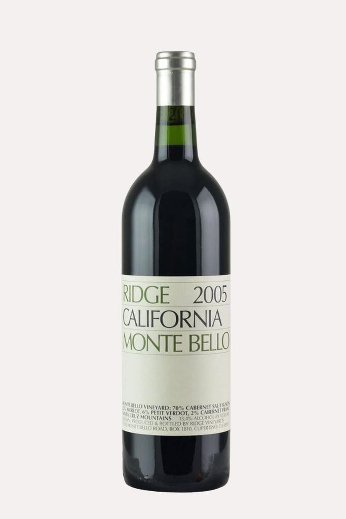 Ridge California Monte Bello 2005 <br> <span> BORDEAUX RED BLEND </span>